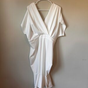 Impressions Classic White Dress